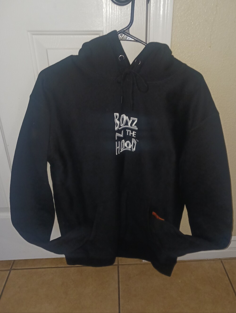 Black 'Boyz N The Hood' Graphic Hoodie - Men